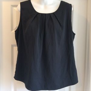 NWOT Croft & Barrow Satin Sleeveless Blouse Sz PXL